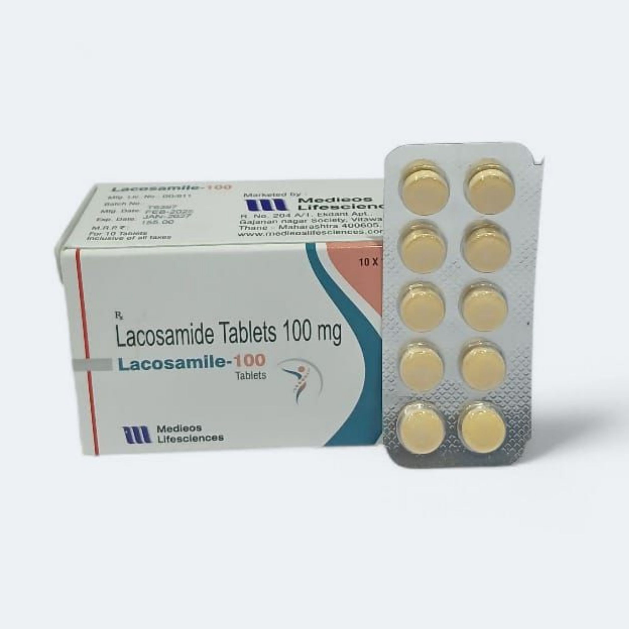 110 LACOSAMILE 100MG - Image 1
